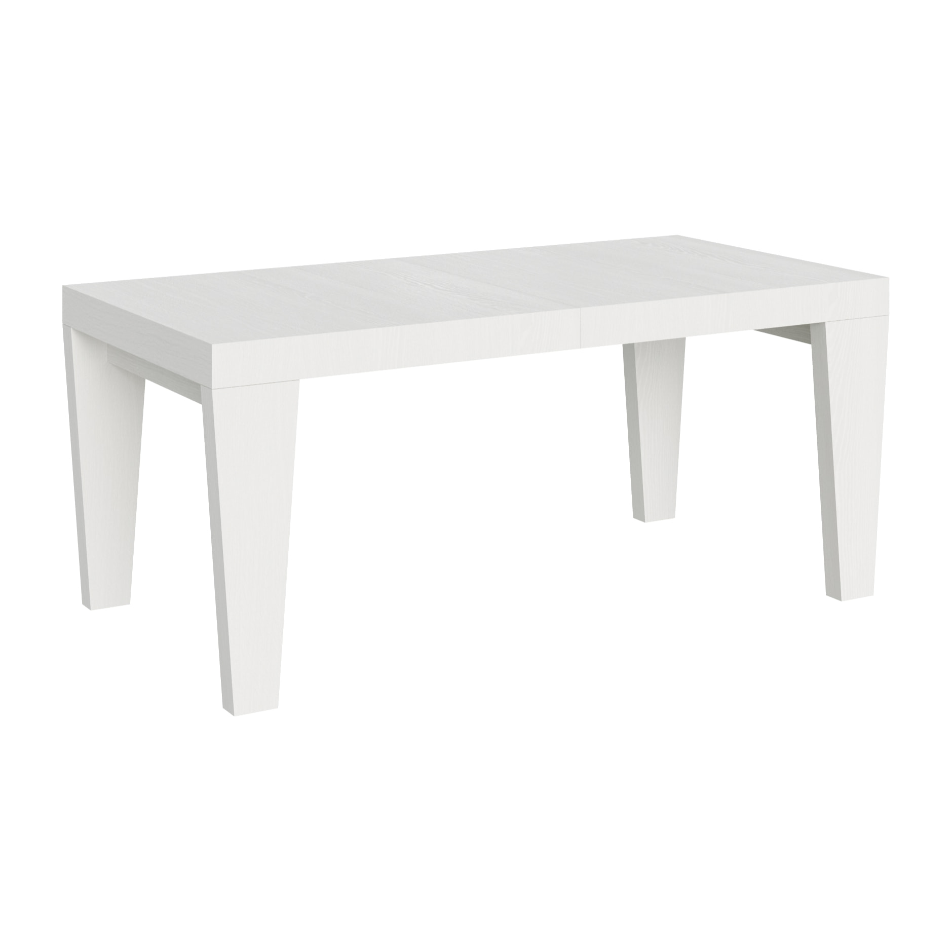 Tavolo allungabile 90x200/460 cm Spimbo bianco frassino