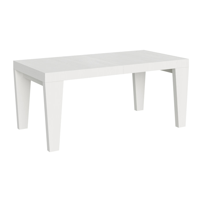 Tavolo allungabile 90x200/460 cm Spimbo bianco frassino