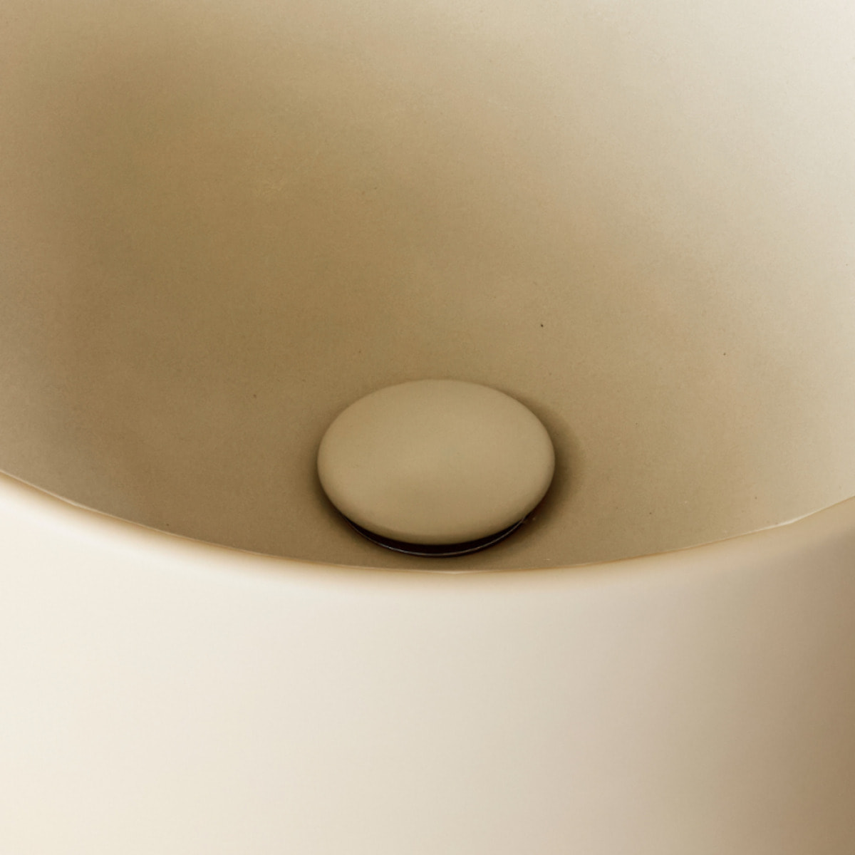 Bonde de vidage click laque satinée argile