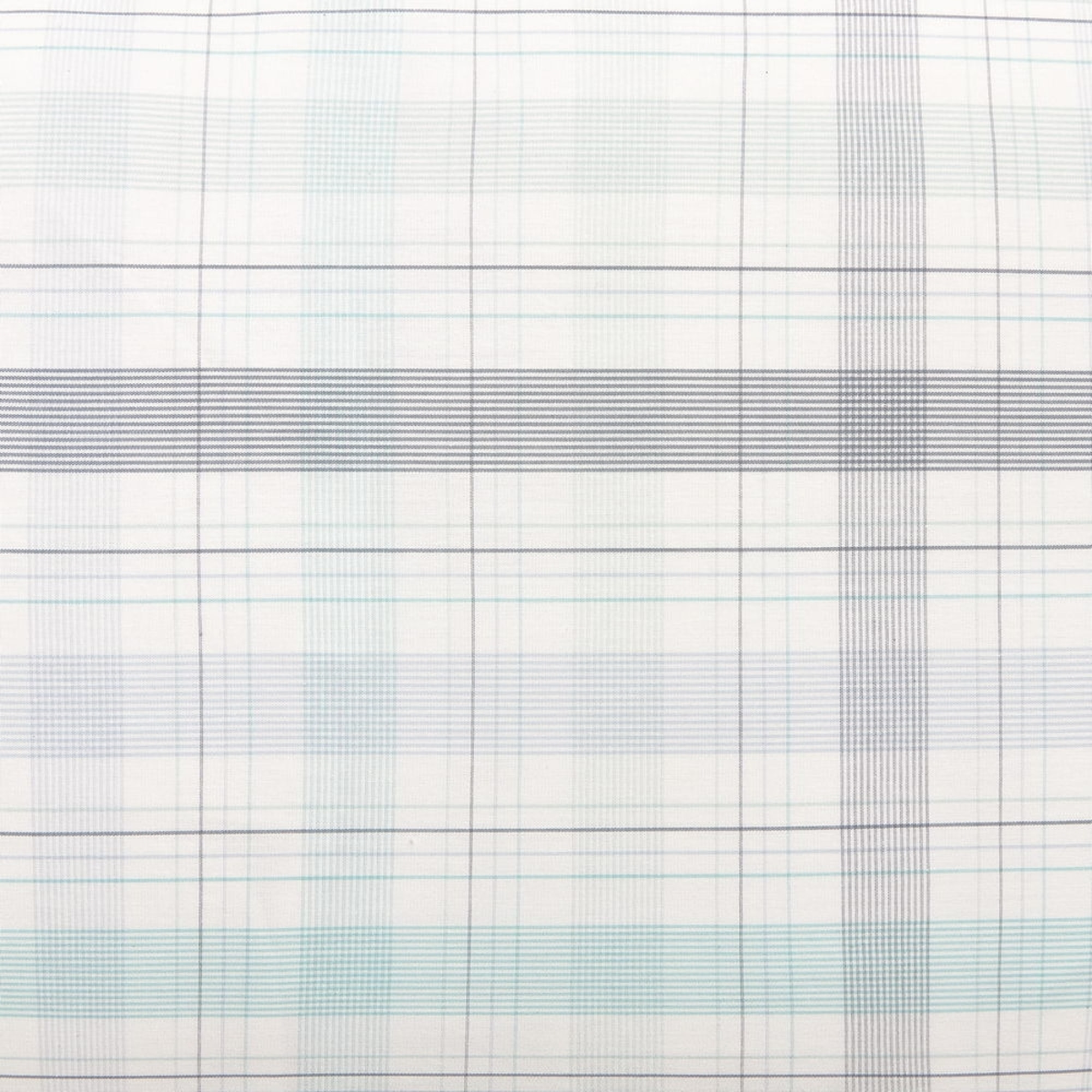 Funda de almohada de algodón 180 hilos cuadros Newren color agua marina 100% Algodón