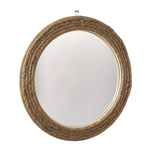 Miroir rond en corde FRENCH PORT