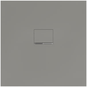 Receveur antidérapant 90 x 90 Squaro Infinity quaryl carré gris