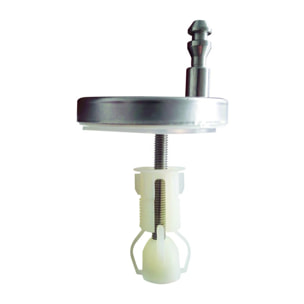 Abattant wc Thermo-dur SLIM Blanc - Charnières Inox MSV