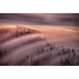 Tableau ciel violet Tableau plexiglas