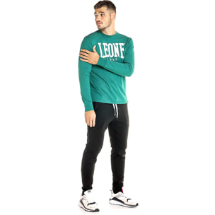 Camiseta de hombre Leone Basic de algodón de manga larga