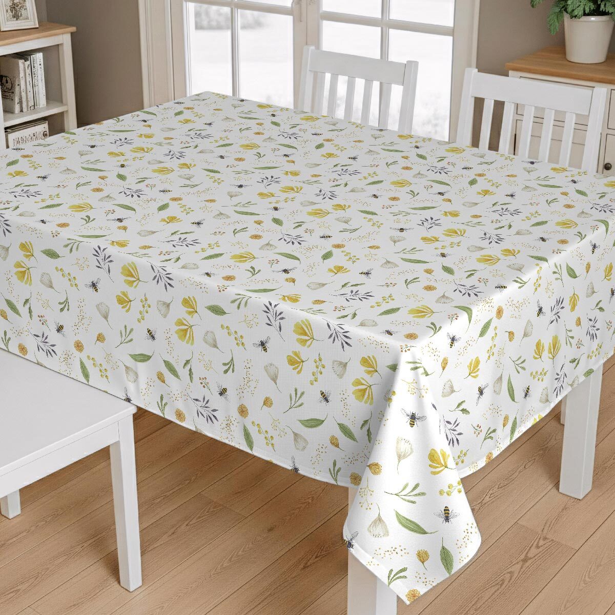 Mantel antimanchas Honeybee - 100% algodón -