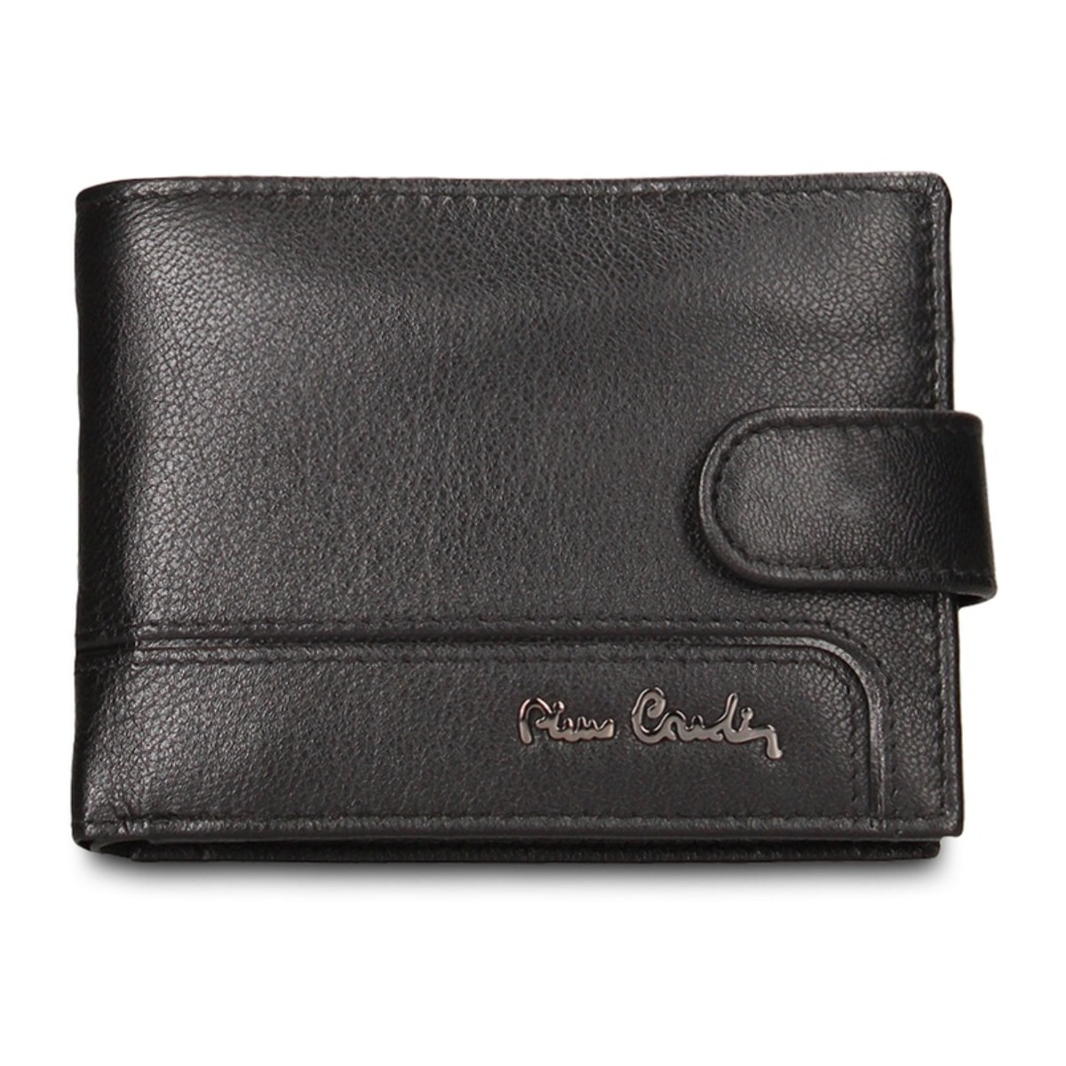 Portafoglio uomo in vera pelle - Modello Bastian Chic - Casual - 12.5 x 9.0 x 2.0 cm