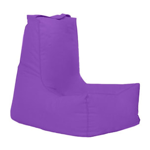 Sillón-puf para niños para exteriores- morado