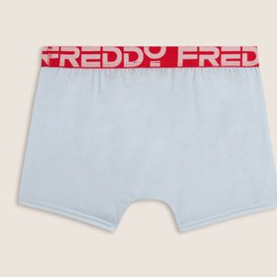 Boxer Uomo con Elastico Jacquard Colorato e Maxi Logo