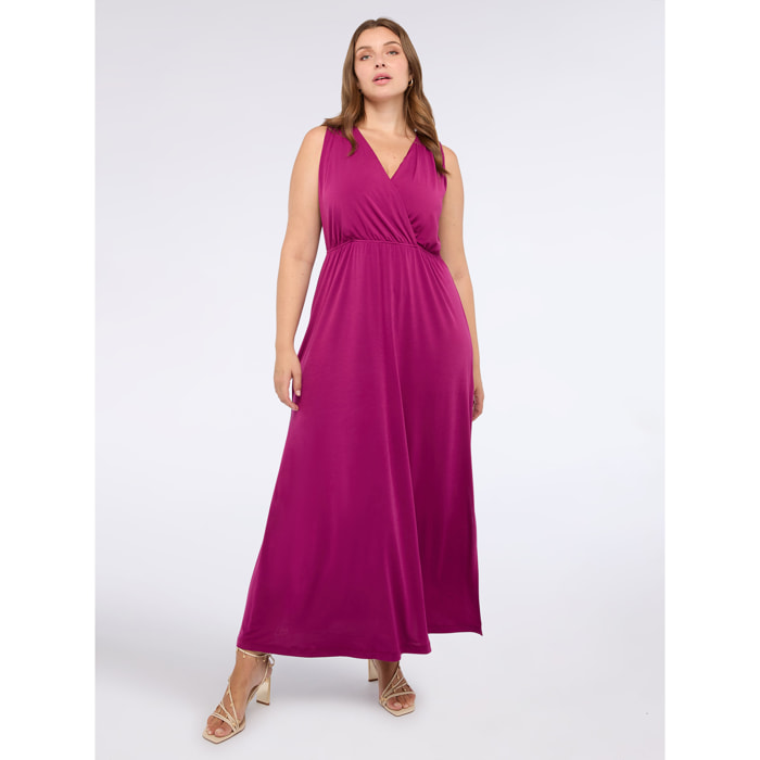 Fiorella Rubino - Vestido línea griega DREAM - Burgundy