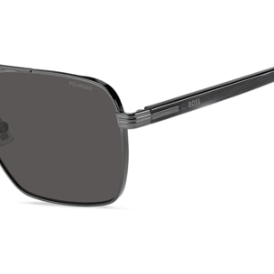 Gafas de Sol Hugo Boss 1846/G/S V81 Polarizadas de Metal Hombre 58 mm