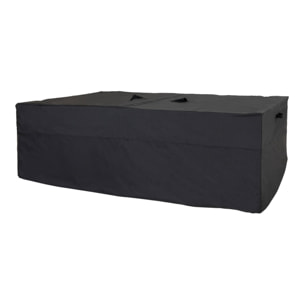 Telo Protettivo Luxury per Set Lounge e Divani — Nero 210×180×95 cm