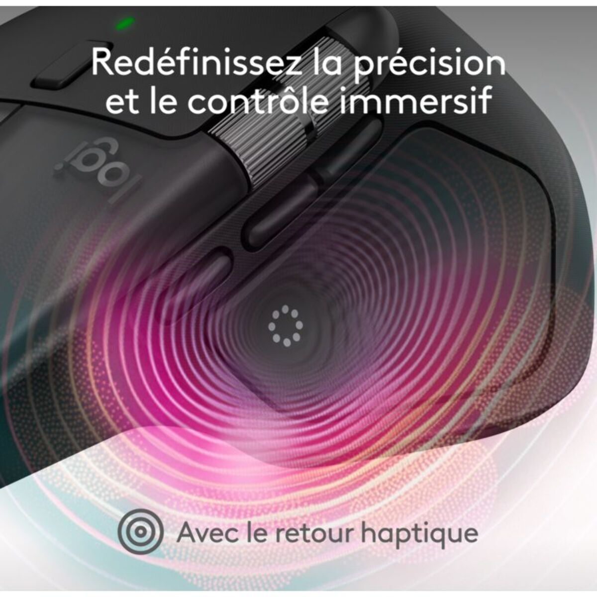 Souris sans fil rechargeable LOGITECH MX Master 4 Mac Noir