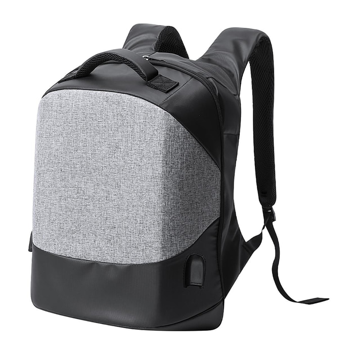 Mochila Antirrobo Conexión USB. Bolsillo Acolchado para Portátil y Tablet. Parte Trasera y Cintas Acolchadas