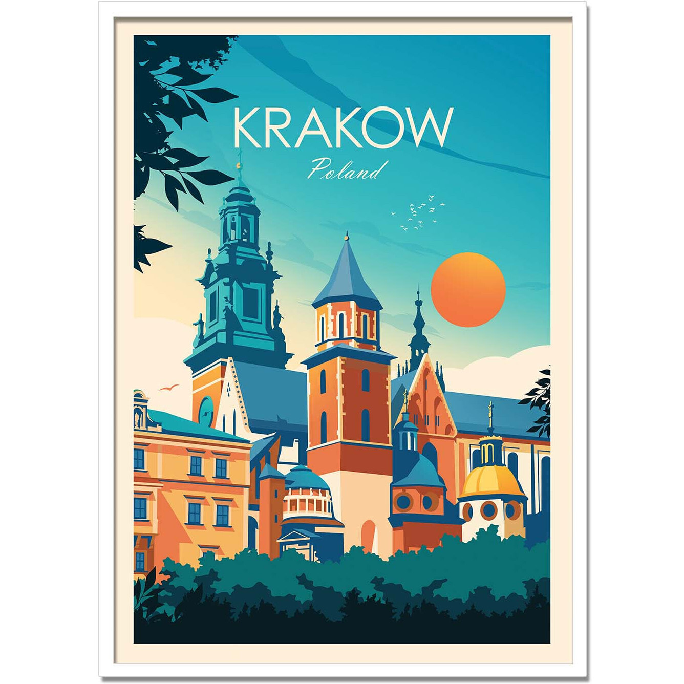 Affiche - Krakow Poland - Studio Inception