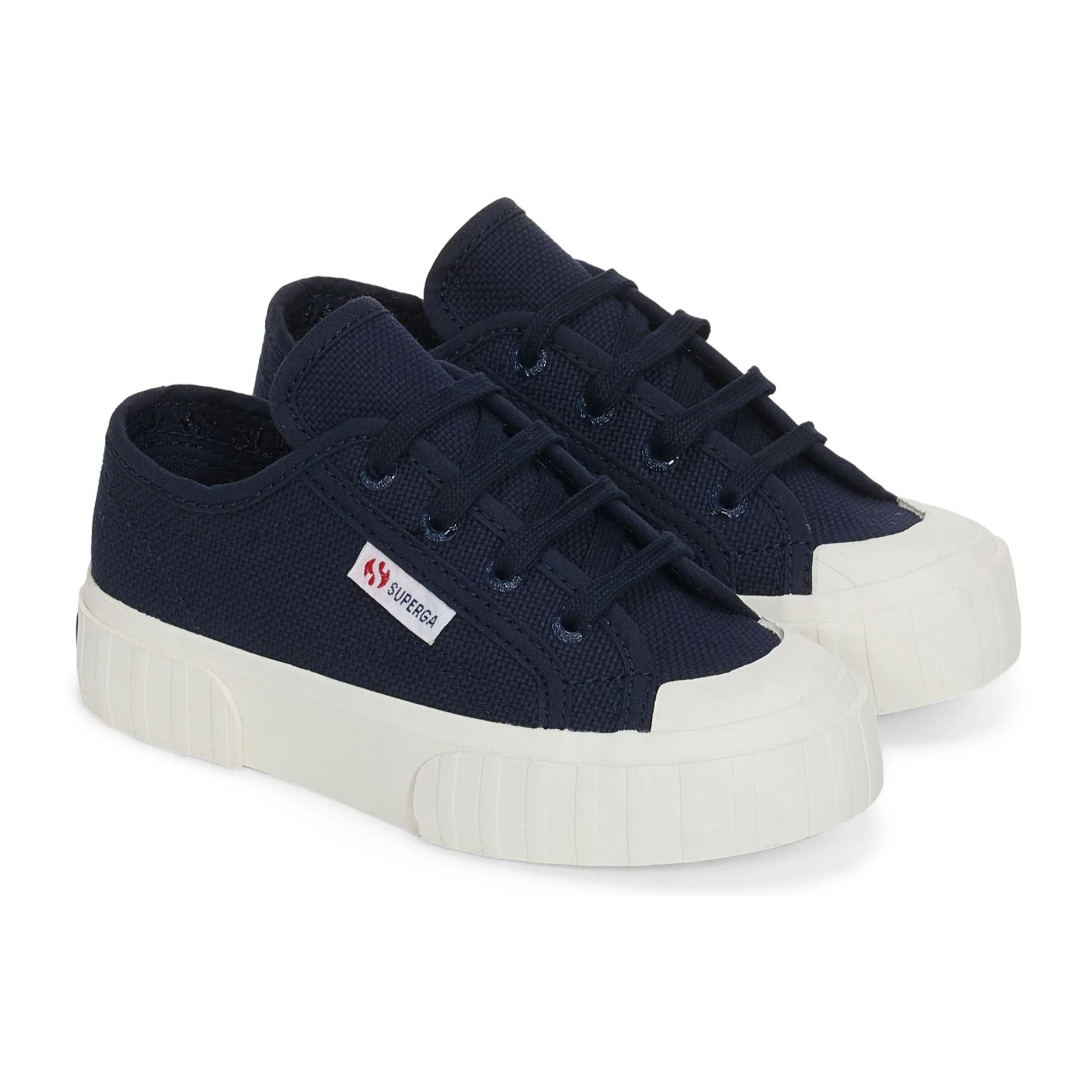 Sneakers Superga Bambino/a Blu 2630 Kids Stripe