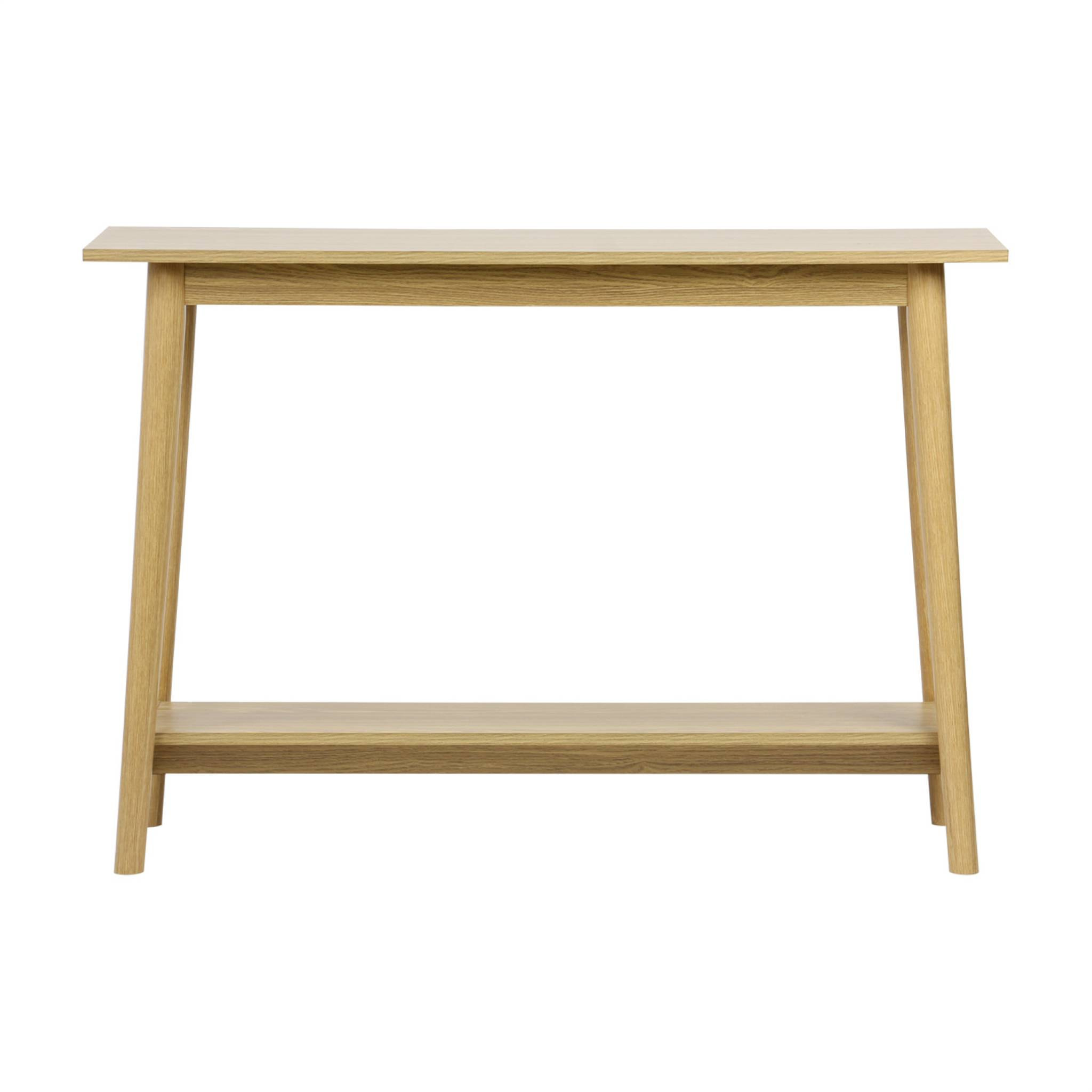 Console scandinave effet frêne. 1 étagère