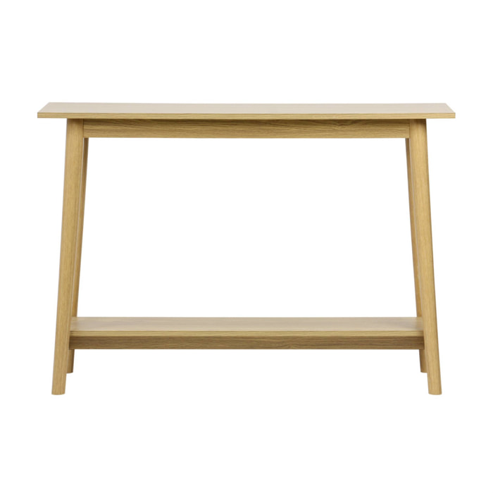 Console scandinave effet frêne. 1 étagère