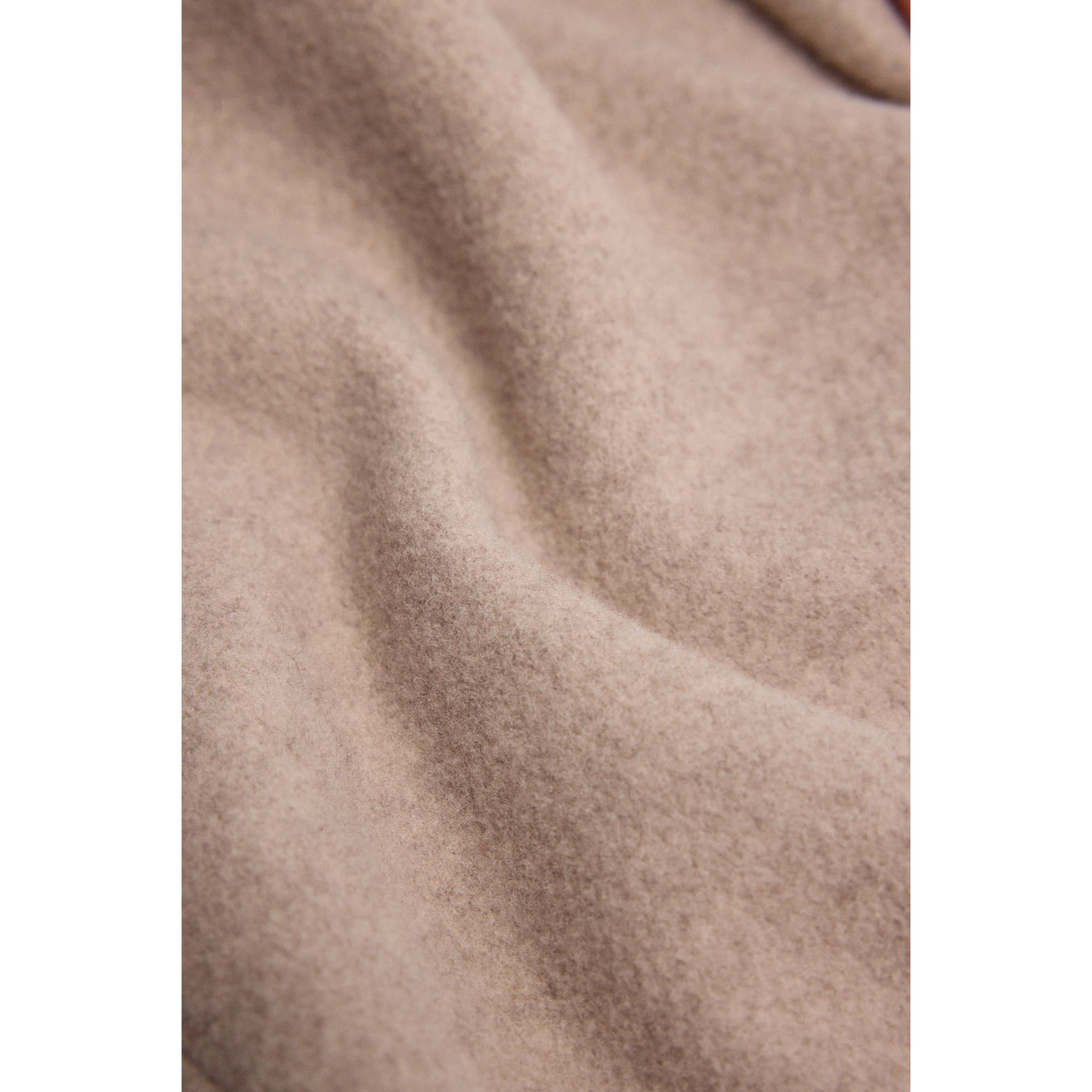 Pantaloni caldi slim fit con struttura marrone