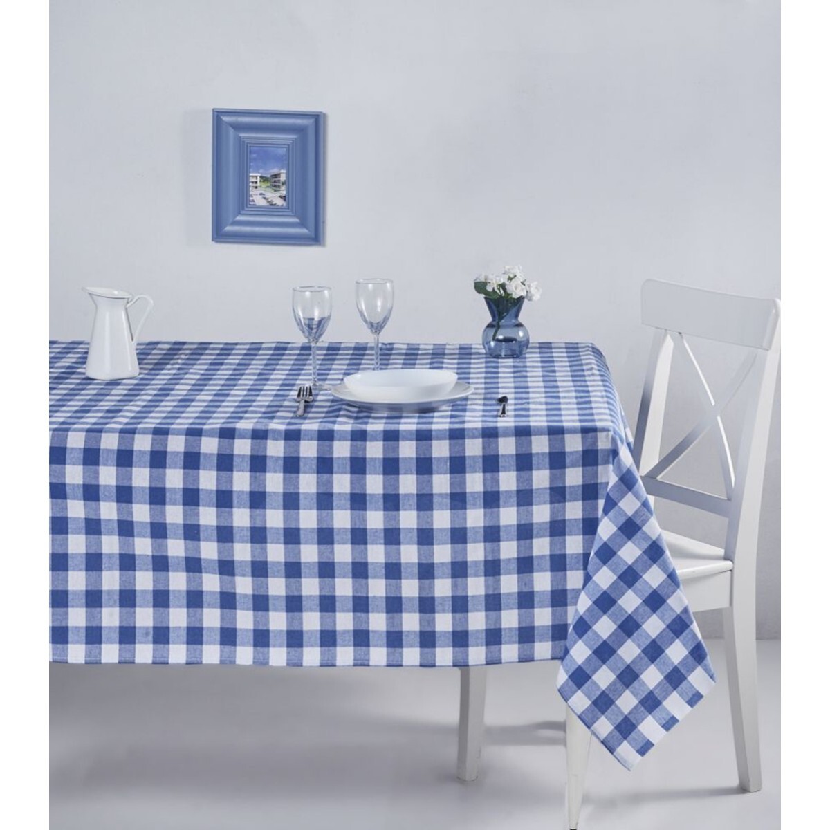 Nappe-Carreaux bleu