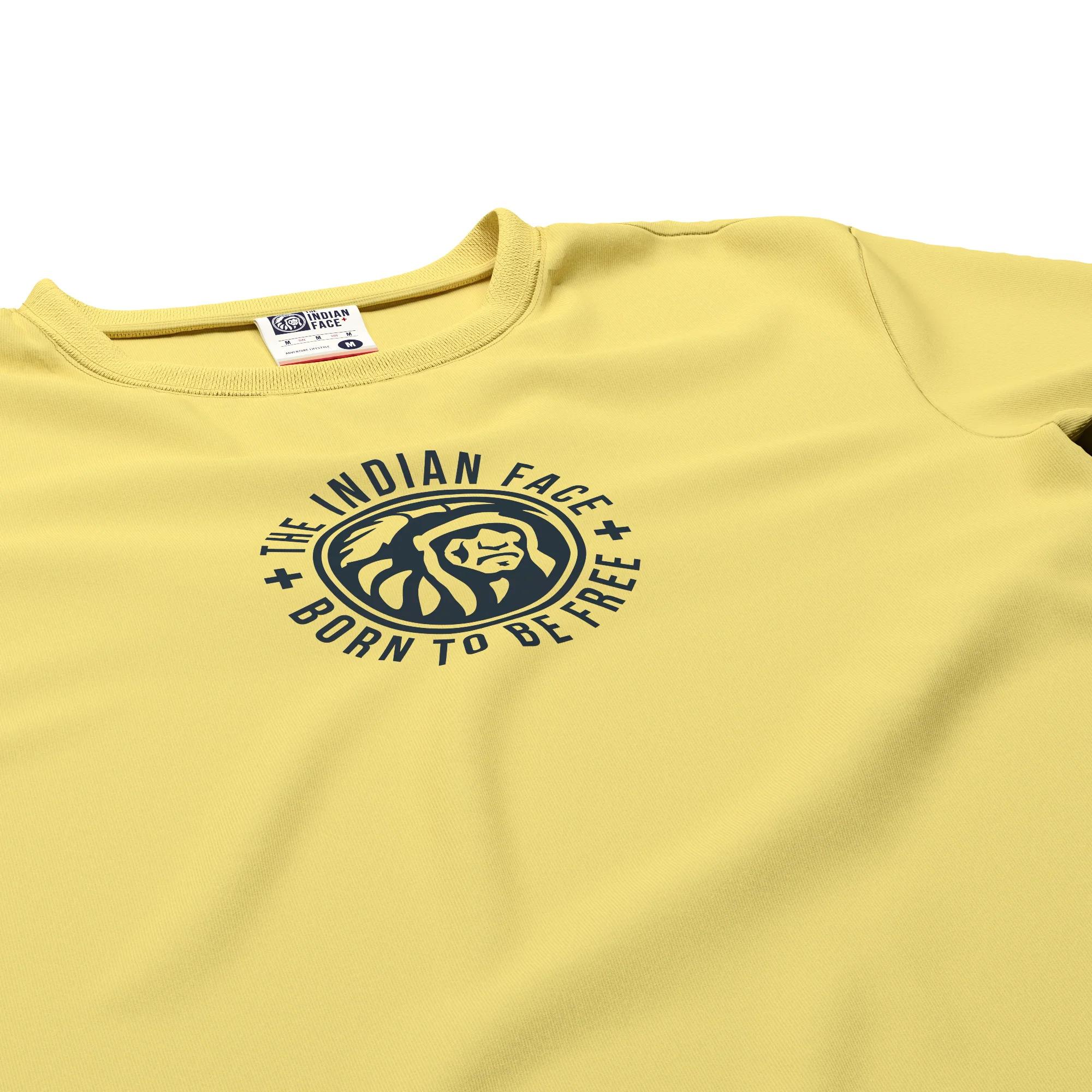 Camisetas para hombre, mujer y niño The Indian Face Spirit Yellow