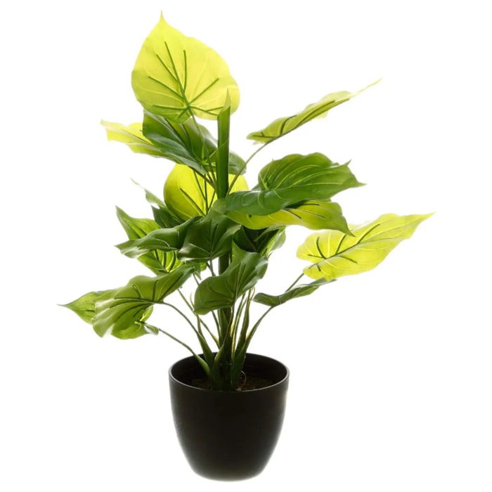 Plante artificielle - pot en ciment - H45 cm