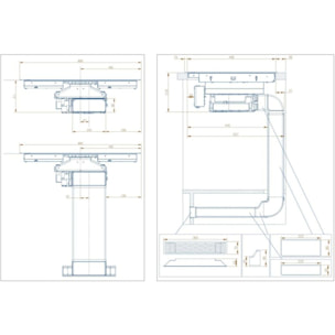 Plaque induction aspirante SAUTER SPI2847BH Piano
