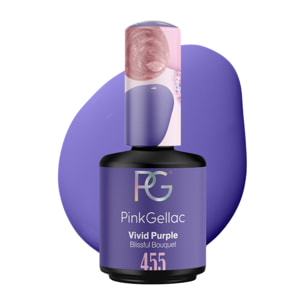 Vernis semi-permanent - 455 Vivid Purple - 15 ml