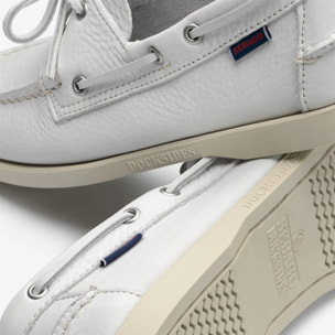 Sebago - Docksides Uomo Bianco - Portland Artisan Adirondak