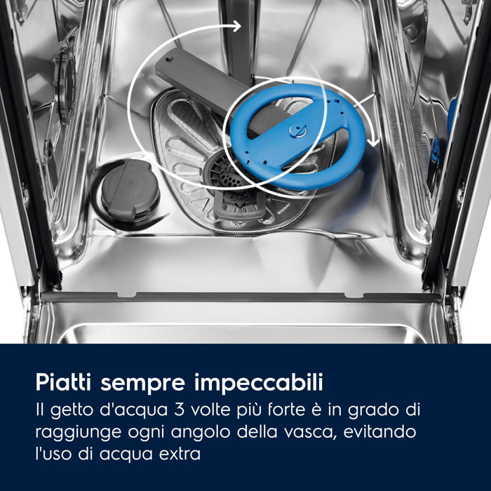 Electrolux Lavastoviglie Integrata totale Connessa Serie 600 SatelliteClean® 60 cm EES68520W