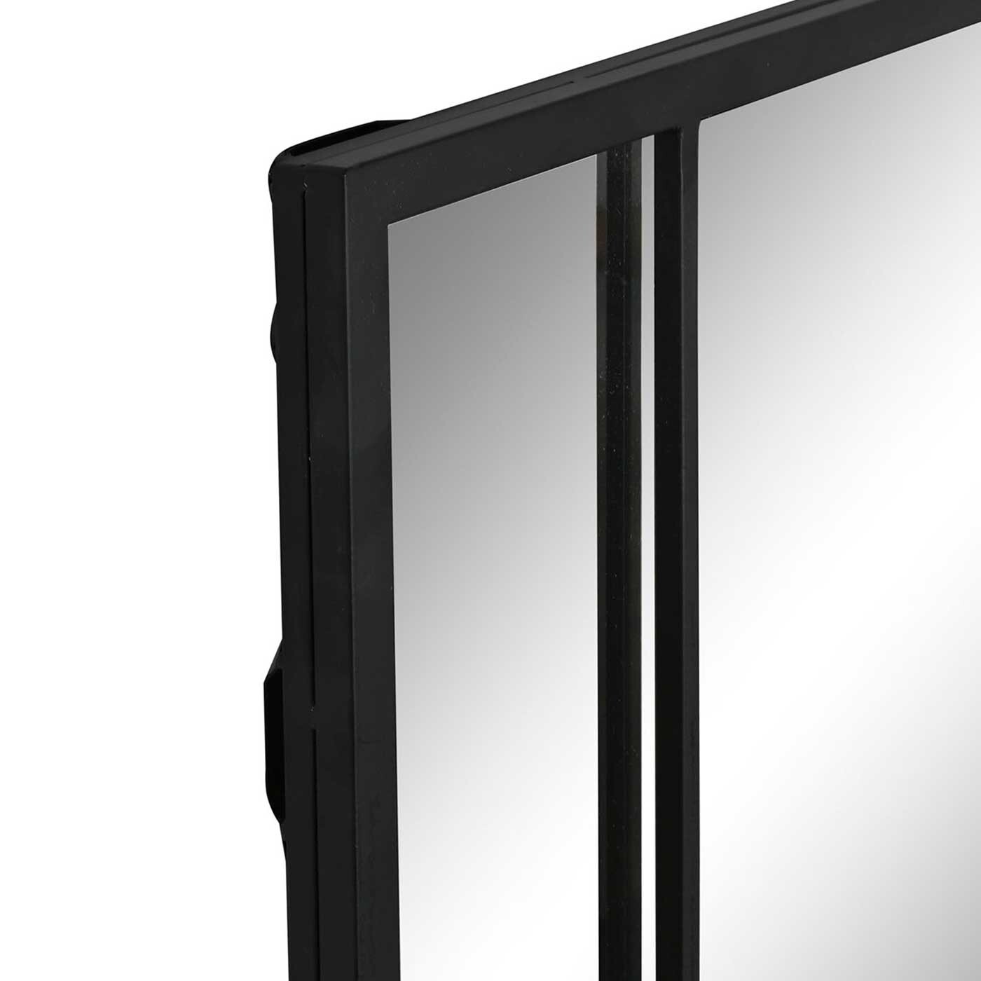 Miroir roxana noir 150cm