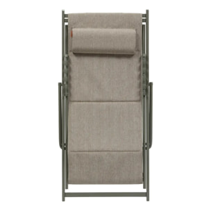 Chilienne de jardin empilable pliable Lunivia vert laurier