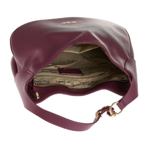 Borsa a spalla da donna Made in Italy - Modello Celeste Lux - 100% pelle - 33.0 x 25.5 x 12.0 cm