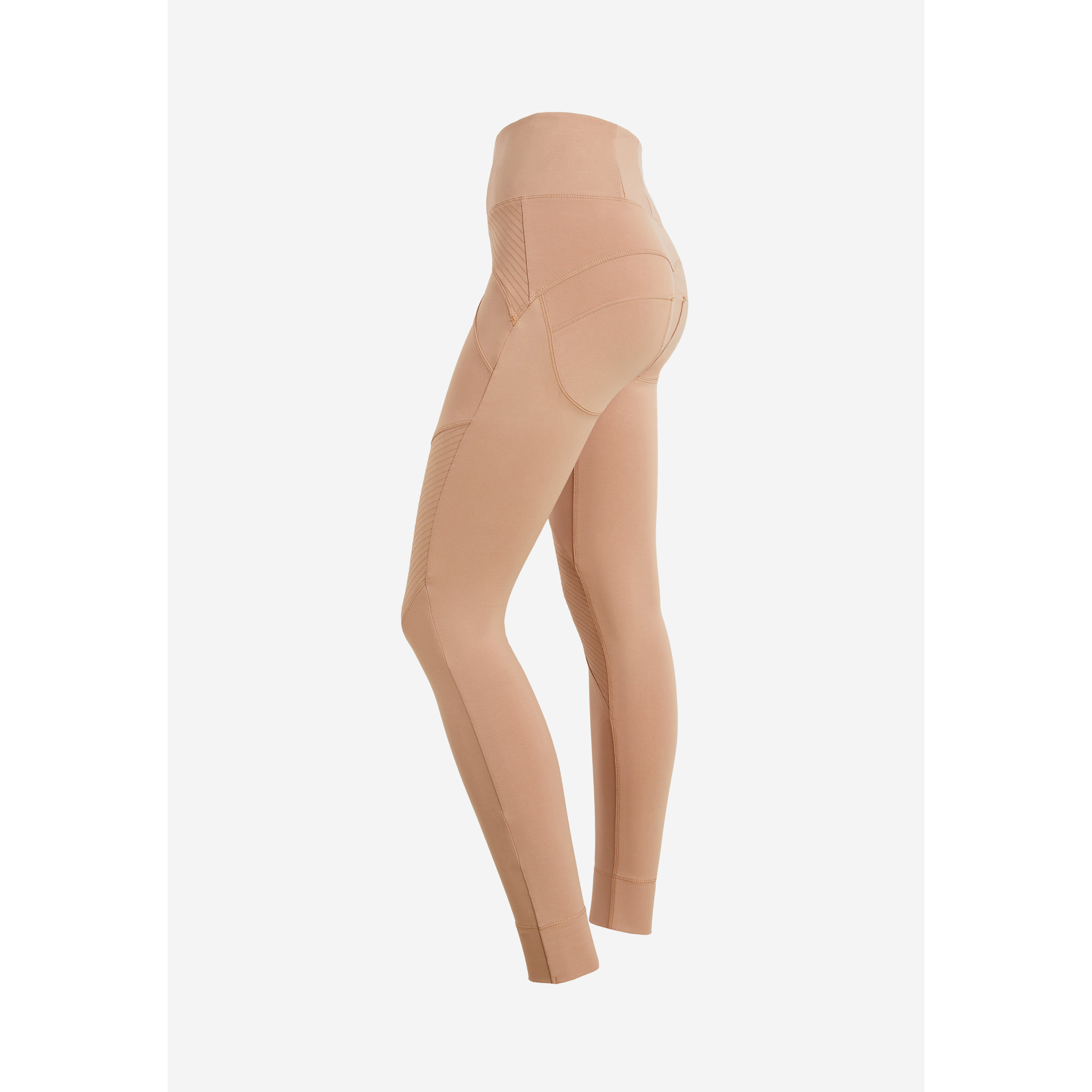 Pantaloni WR.UP® vita alta con inserti ribbed