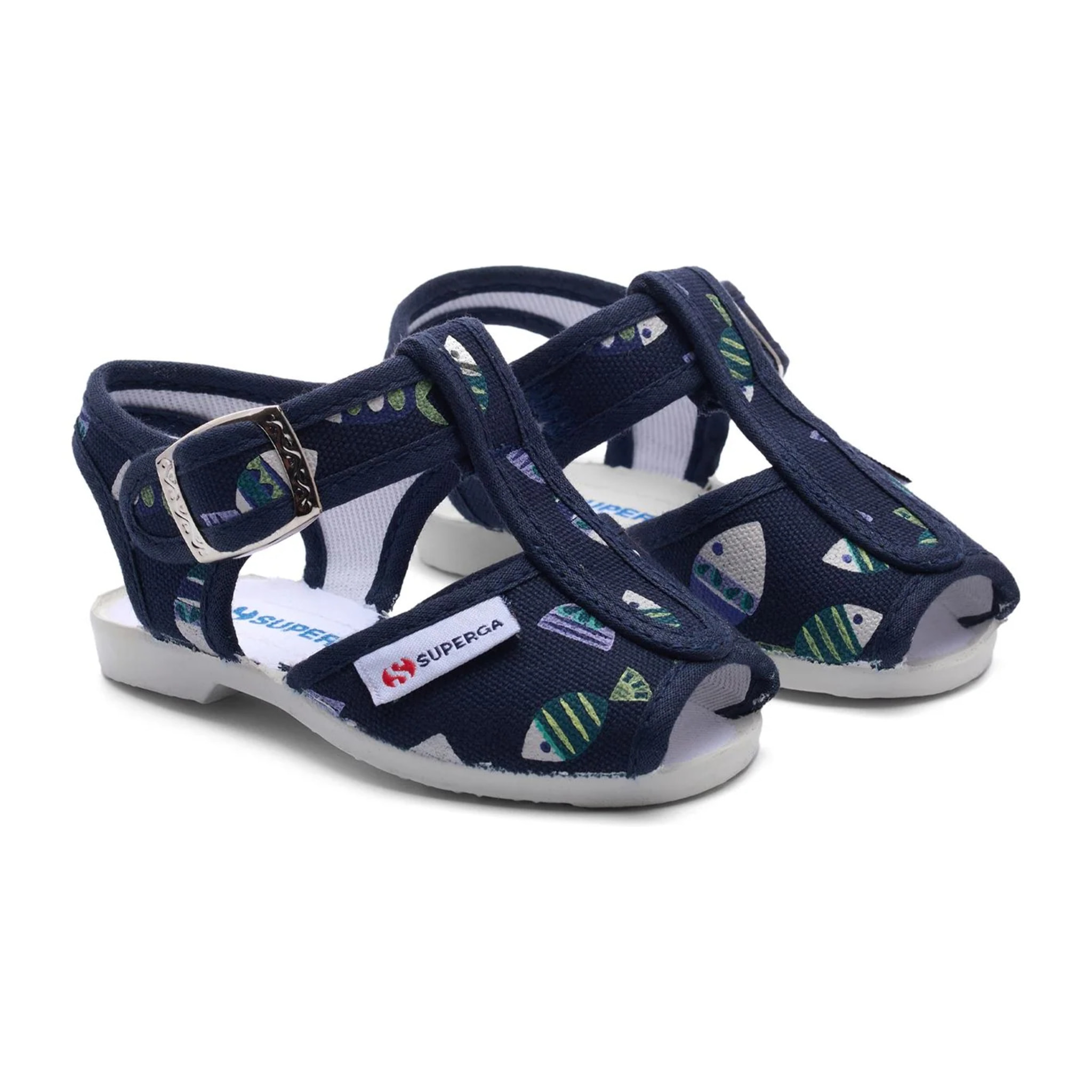 Sandali Superga Bambina Blu 1200 Candy Fish