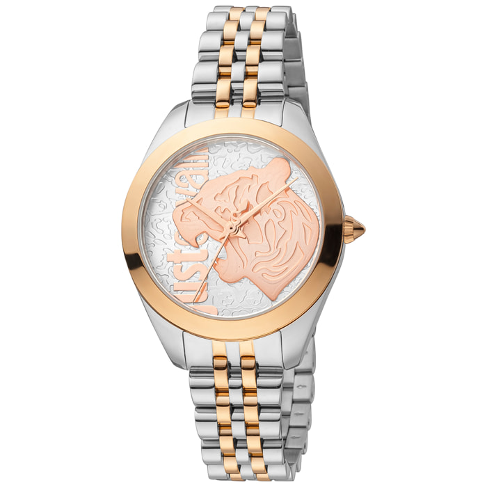 Reloj Just Cavalli JC1L210M0185 Mujer Analogico Cuarzo con Correa de Acero inoxidable