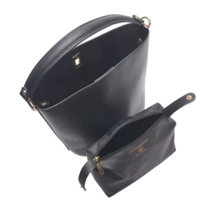 Borsa a mano Anna Luchini Nero