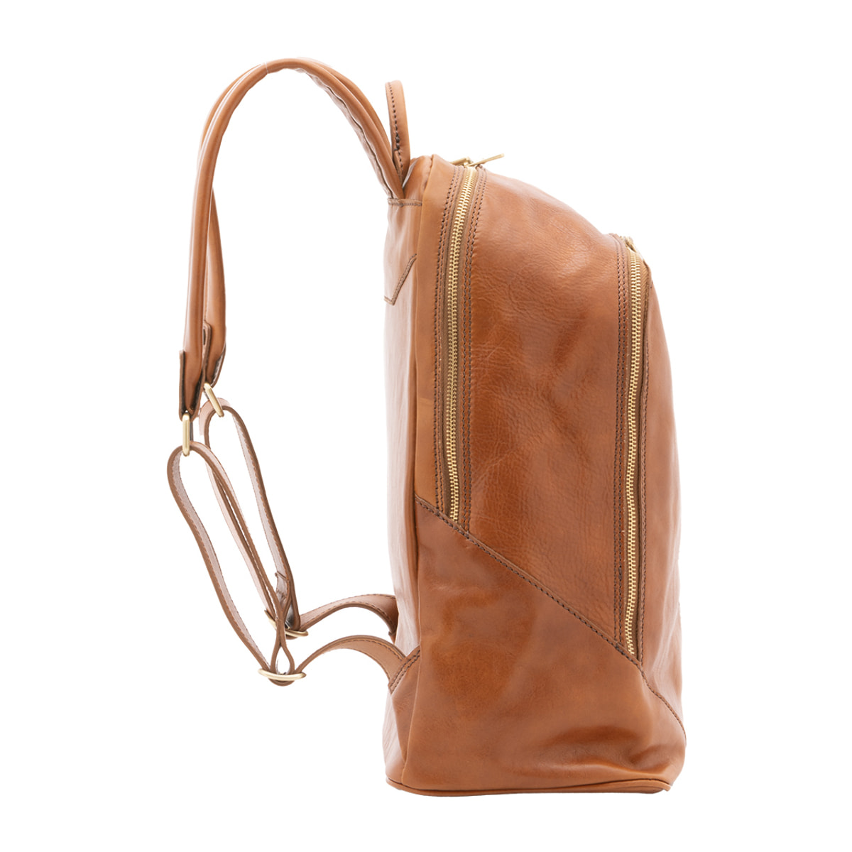 Zaino  unisex In Vera pelle Made in Italy 30x46x17 cm