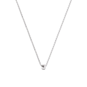 Collana Personalized Single Letter in Argento