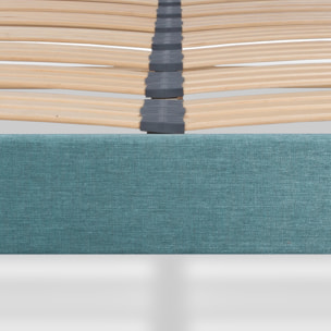 Sommier à lattes en bois Kit Color 1 place | Coloris Vert d'Eau | Livré en kit