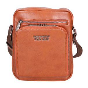 Borsa a tracolla uomo - Modello False - 100% pelle PU - 19.0 x 22.0 x 6.0 cm