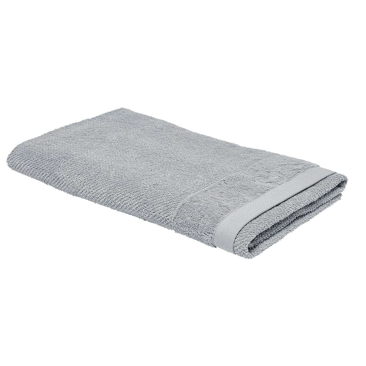 Maxi drap de bain uni BIO ORGANIC gris