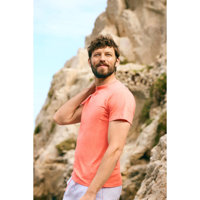 T-shirt a maniche corte Arancio