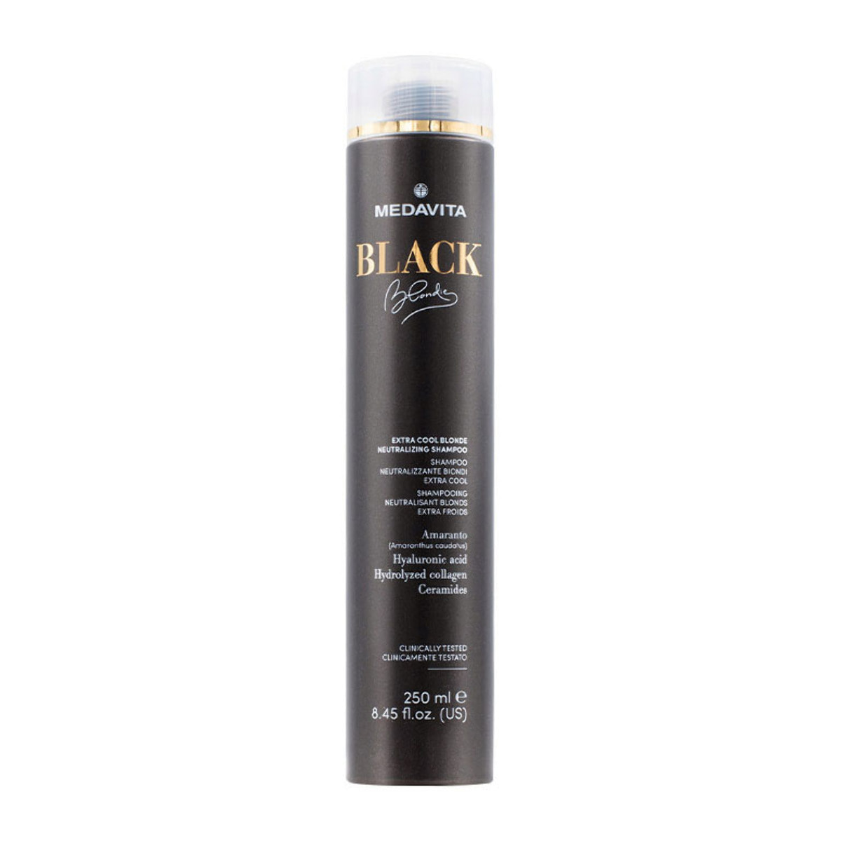 MEDAVITA Black Blondie Extra Cool Blonde Shampoo Neutralizzante 250ml