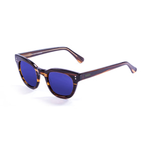 Gafas de sol LENOIR CROISETTE - Marrón / Revo azul