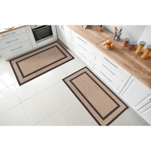 Tapis LIVING DECO Cadre Or