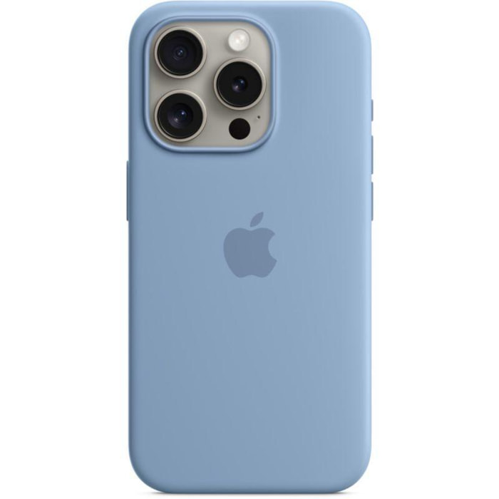 Coque APPLE Iphone 15 Pro MagSafe Bleu d'hiver