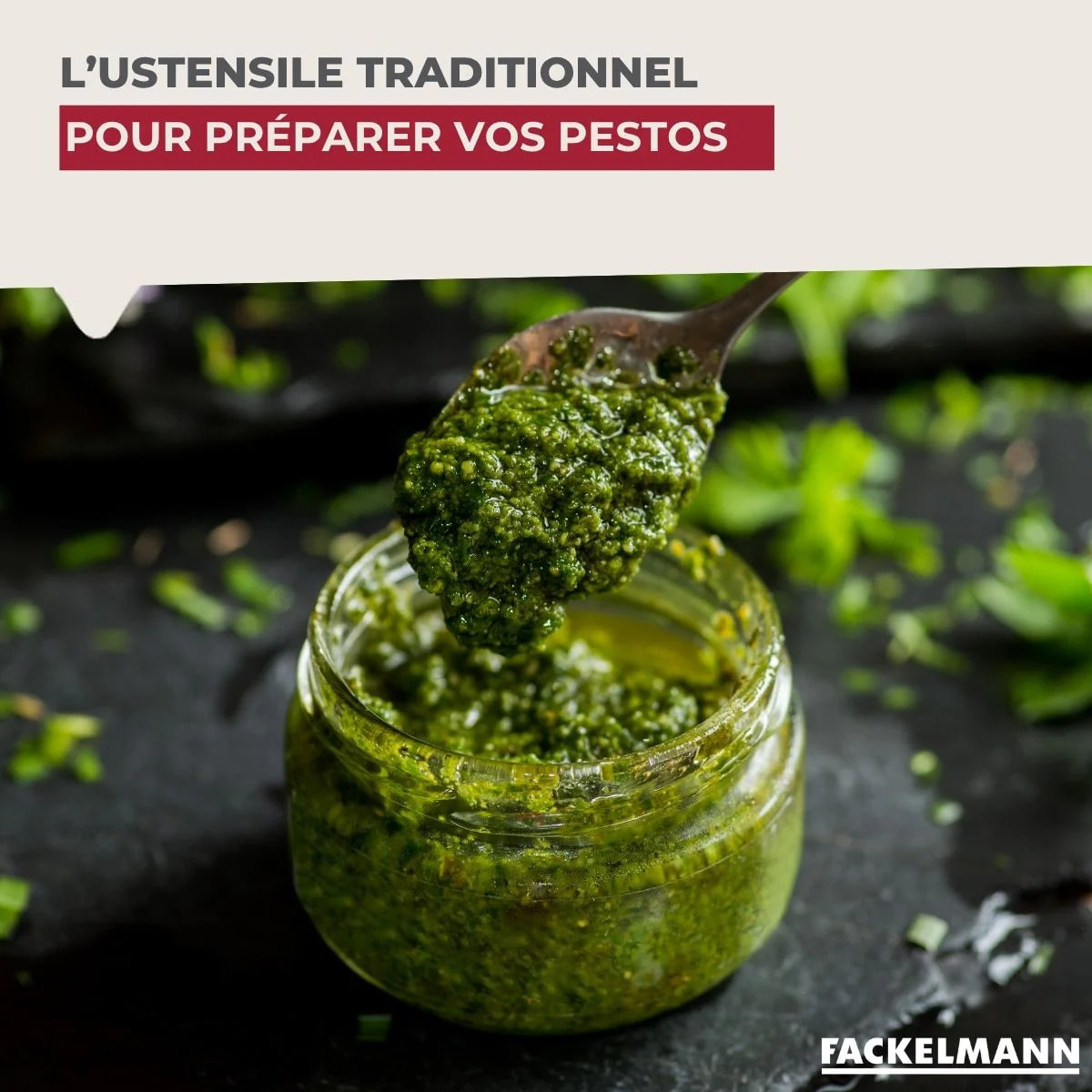 Mortier avec pilon 9 cm en Bois d'Acacia Fackelmann