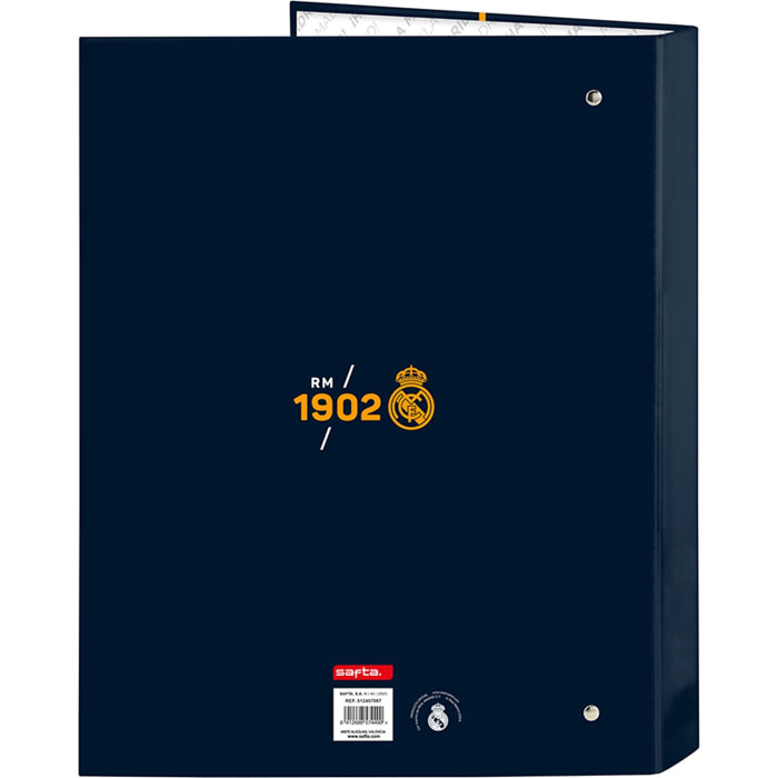Carpeta folio 4 ani.mixtas real madrid 2ª equipacion 24/25