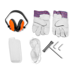 Desbrozadora de gasolina motor de 2 tiempos de 65cc y 4.9cv - Greencut GGT650XE-2